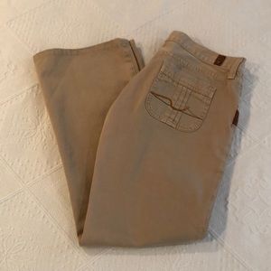 Tan 7 For All Mankind Jeans